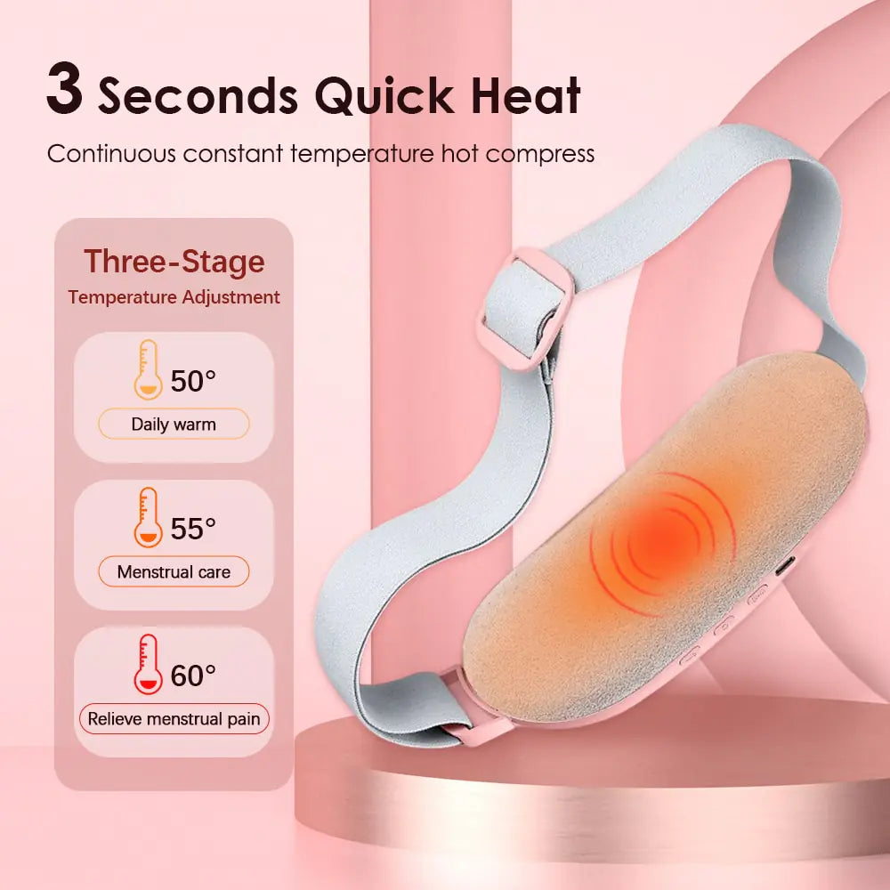 Menstrual Massaging Heating Smart Pad