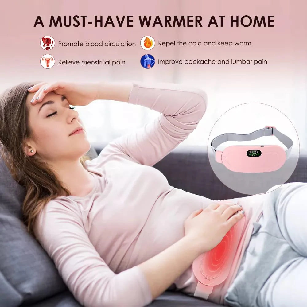 Menstrual Massaging Heating Smart Pad