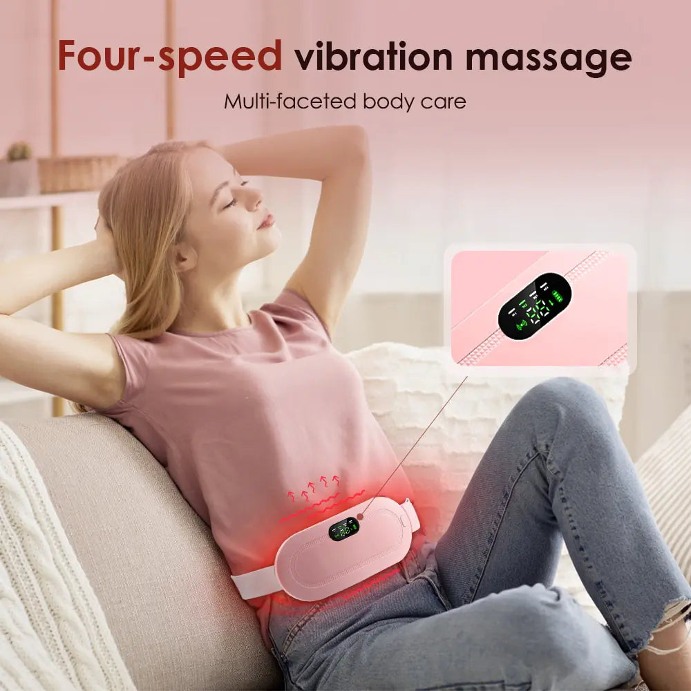 Menstrual Massaging Heating Smart Pad